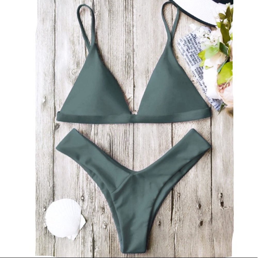 Strappy Bikini Set